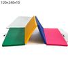 WEZHO Children's Rainbow Folding Fitness Mat