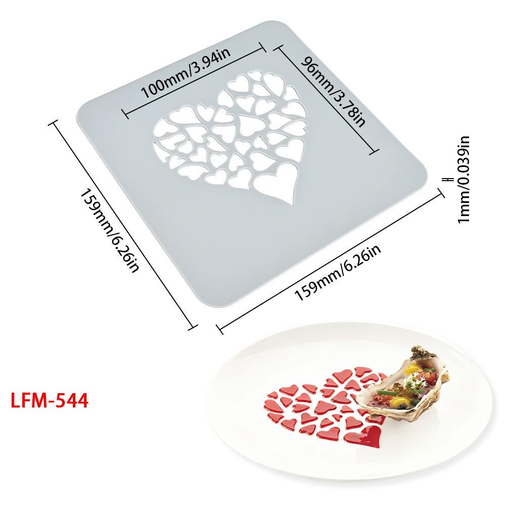 Non Stick Bakery Printing Mold Manual Unmolding Bakery Dish Printing Mold Cake Decorating Mold