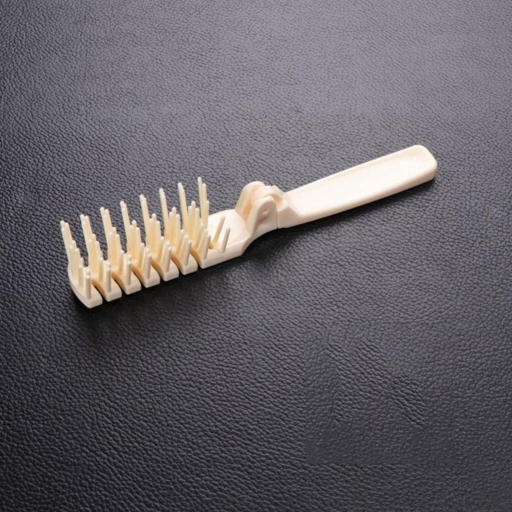Hair Salon Folding Comb Plastic Hairdressing Tools Useful Styling Tool
