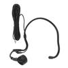 6.35mm Earhook Microphone Ergonomic Dynamic 16.4ft Wired Headset Microphone for Karaoke Speakers Amp