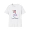 Unisex Softstyle T-Shirt Fairy Dewdrop Flower Rainbow Wings Sparkles Line Art
