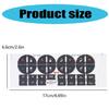 Radio Dashboard Control Button Sticker AC-Climate Control Sticker Decor Decorate