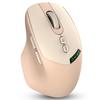 Wireless Mouse Compatible with and Smartphones [Multi-Connection, 2.4GHz & Bluetooth] Quiet, Type-C Rechargeable, Lightweight, Portable,