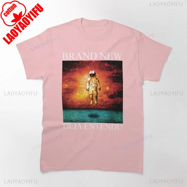 Brand New Deja Entendu Album Vintage Emo Punk Rock Graphic Tshirt Unisex Casual Short Sleeve Music Fan Gift