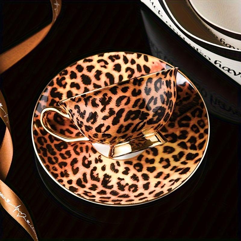 200ml Europe Oil Painting Bone China Coffee Cup Mug Plate Spoon Set Luxury Elegant Mug Porcelain Tea Cup Teaware Party Drinkware