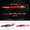2PCS Fog Lamp Car Brake Red Tail Light LED Bumper Reflector Bulbs Warning Light For Tesla Model S 2012-up Turn Signal Rear Lamp