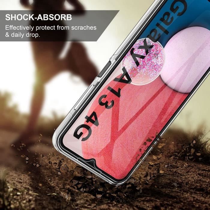 Coque - BOOLING - pour Samsung A13 4G - Transparente - Anti-Rayure - Souple - Anti-Choc
