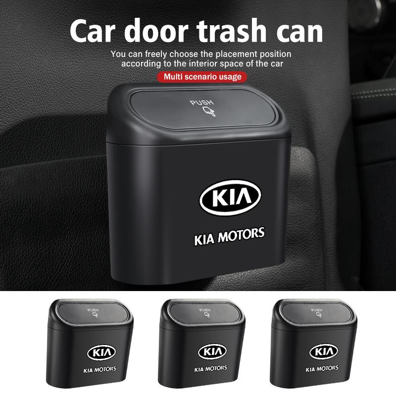 AABIU1 For KIA Car Door Trash Can Hanging Storage Bags Garbage Bin Holder Stinger Optima Cerato Soul Venga Forte Spectra Sedona