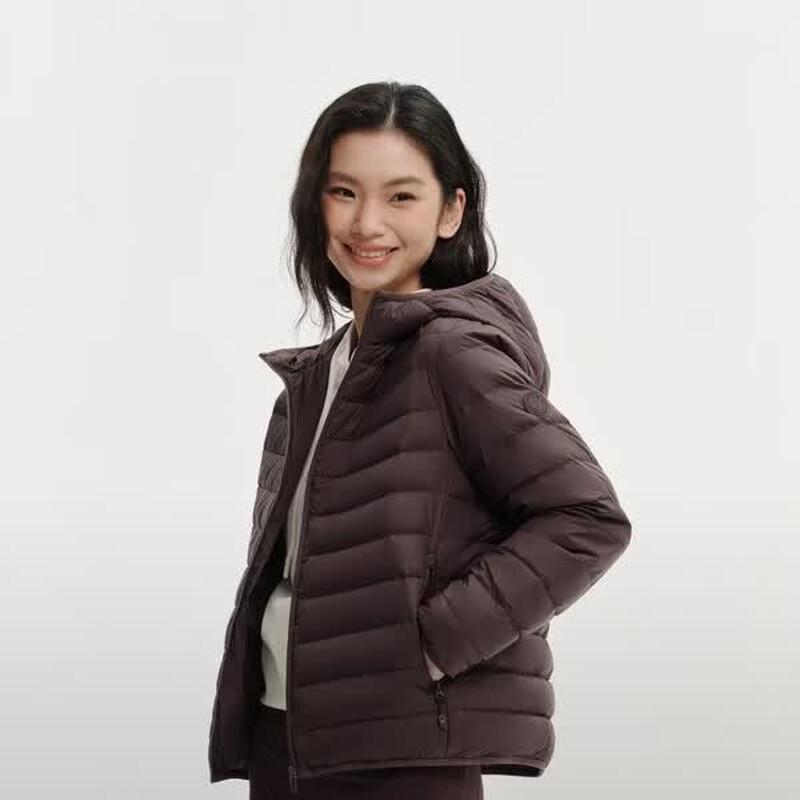 BOSIDENG Women s Hooded Lightweight Down Jacket