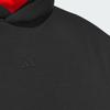 adidas Basketball FW24 Fleece Hoodie The 2025 Collection Chapter 01 Series Letter Print Versatile Loose-Fit Pullover Sweatshirt Unisex Hoodies IZ4907