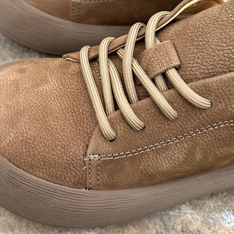 Fashion GKTINOO 100% Genuine Leather Women Sneaker Casual Shoes Flat Shoes 2025 Soft Sole Comfortable Trendy Sneakers New Shoes