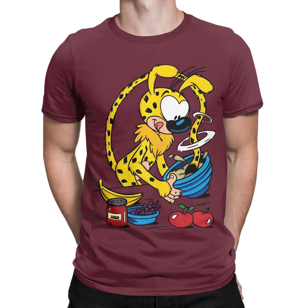 Marsupilami Cooking Active Novelty Graphic 100 Cotton Tshirt Marsupilami Tees Tops For Unisex