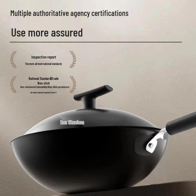 SUPOR HC30 Plasma Titanium Non-Stick Wok