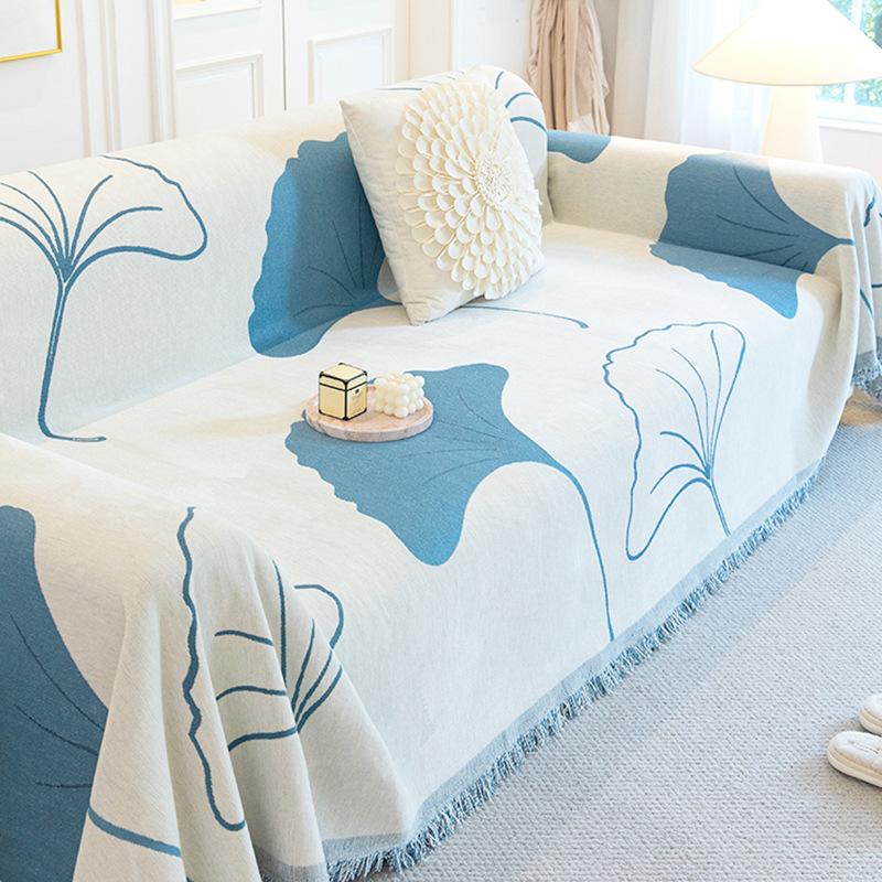 

Half plush sofa towel autumn and winter modern simple light luxury high-end sense cover all-inclusive cover cloth blanket seat cushion 180*130cm