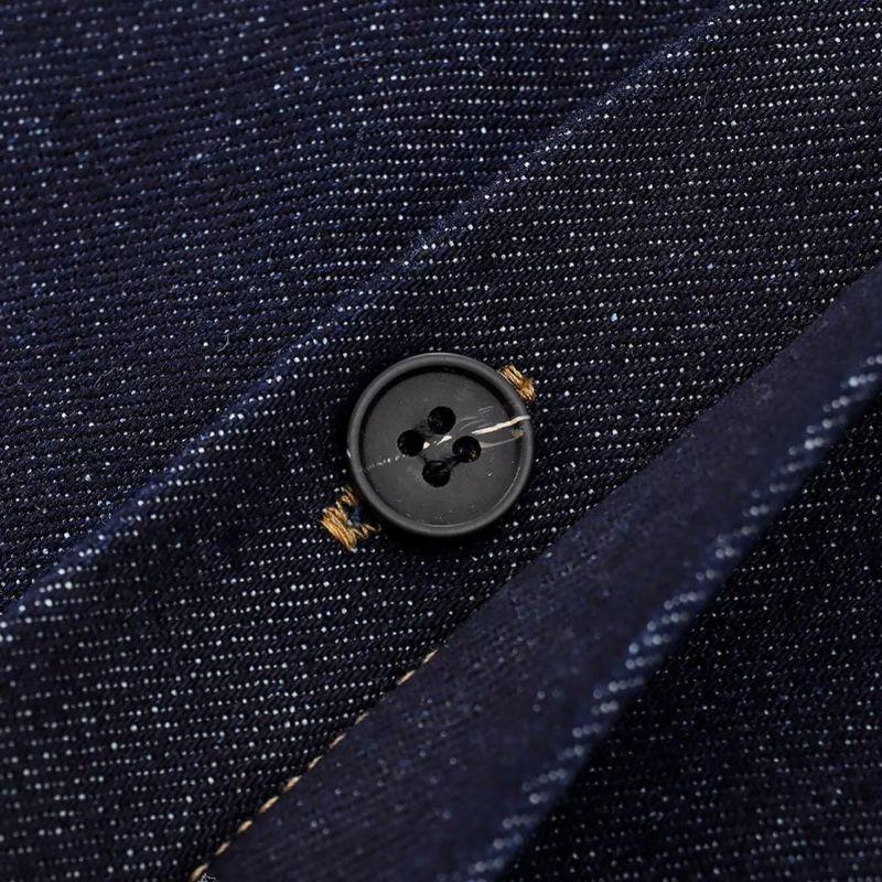 Kaslead New Arrival Women's Clothing Fashion Style Fashion String Decoration Lapel Sleeveless Denim Shirt 8246266