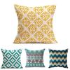 Luxurious Resistant Scatter Waist Throw Pillow Case With Timeless Geometric Design