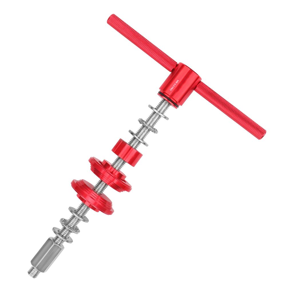 Bicycle Headset Press Tool Bottom Bracket Press Fit Tool CNC Aluminum Alloy with Thrust Bearings for Smooth Installation Headset