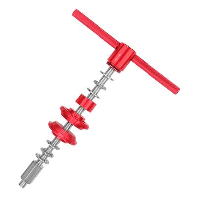 Bicycle Headset Press Tool Bottom Bracket Press Fit Tool CNC Aluminum Alloy with Thrust Bearings for Smooth Installation Headset