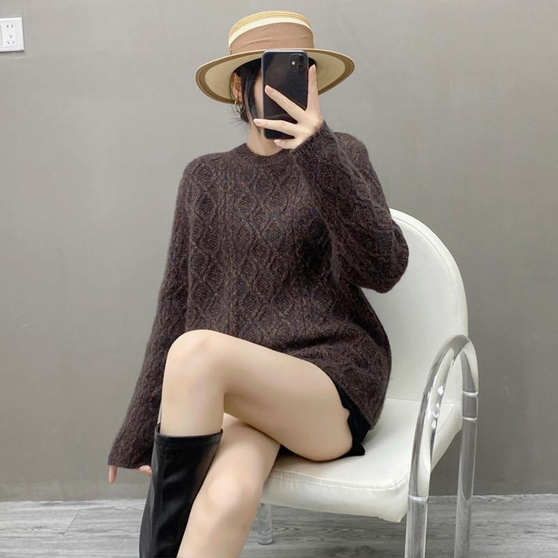 Qinghe 100% Pure Cashmere Women's Sweater - Ultra Soft Luxury Winter Pullover