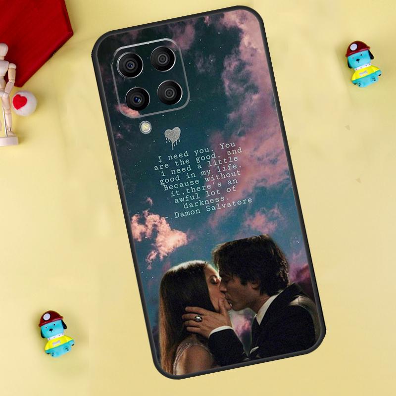 Vampire Diaries Damon Salvatore Case For Samsung Galaxy M55 M14 M34 M54 M32 M52 M15 M11 M12 M13 M06 M16 M36 M56 M31 M53 M35