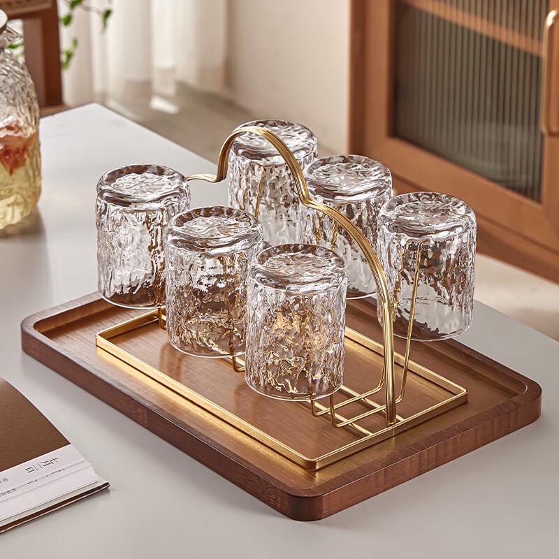 Bei Yipin Glass Cup Set with Cloud Holder