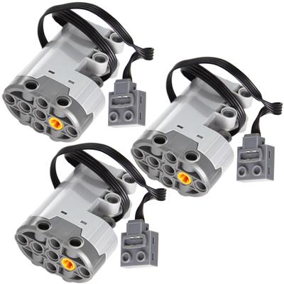 Habow Technic Power Function Servo Motor 88004 (3 Pieces) Compatible with Lego Motor MOC Technic Parts