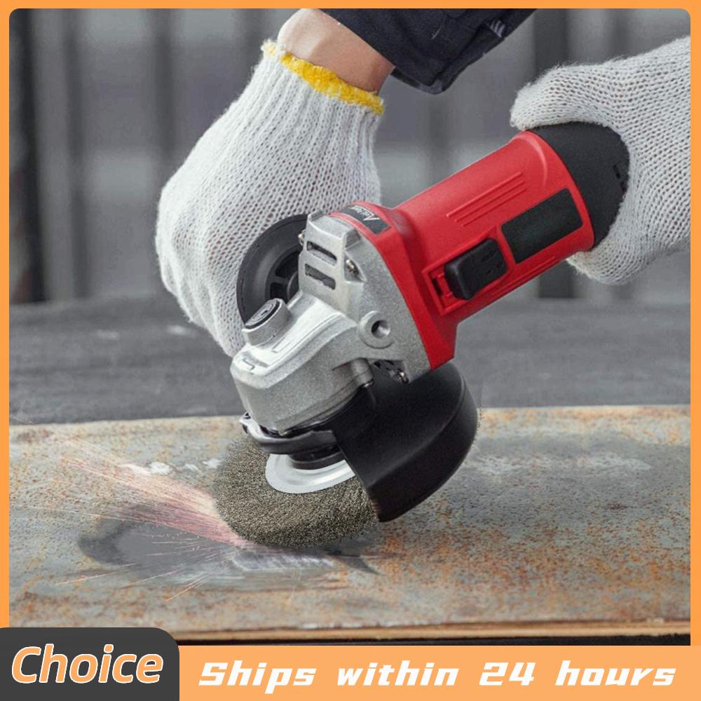 125mm Crimped Wheel Drill Brush Metal Derusting Stainless Steel Wheel Brush Crimped Wire Wheel Brush Polishing Rust Removal Tool