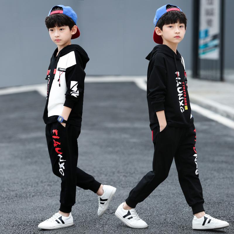 Boys Clothes Set Sweatshirt Pants Tracksuits Winter  Autumn Kids Sport Suit Children Clothing