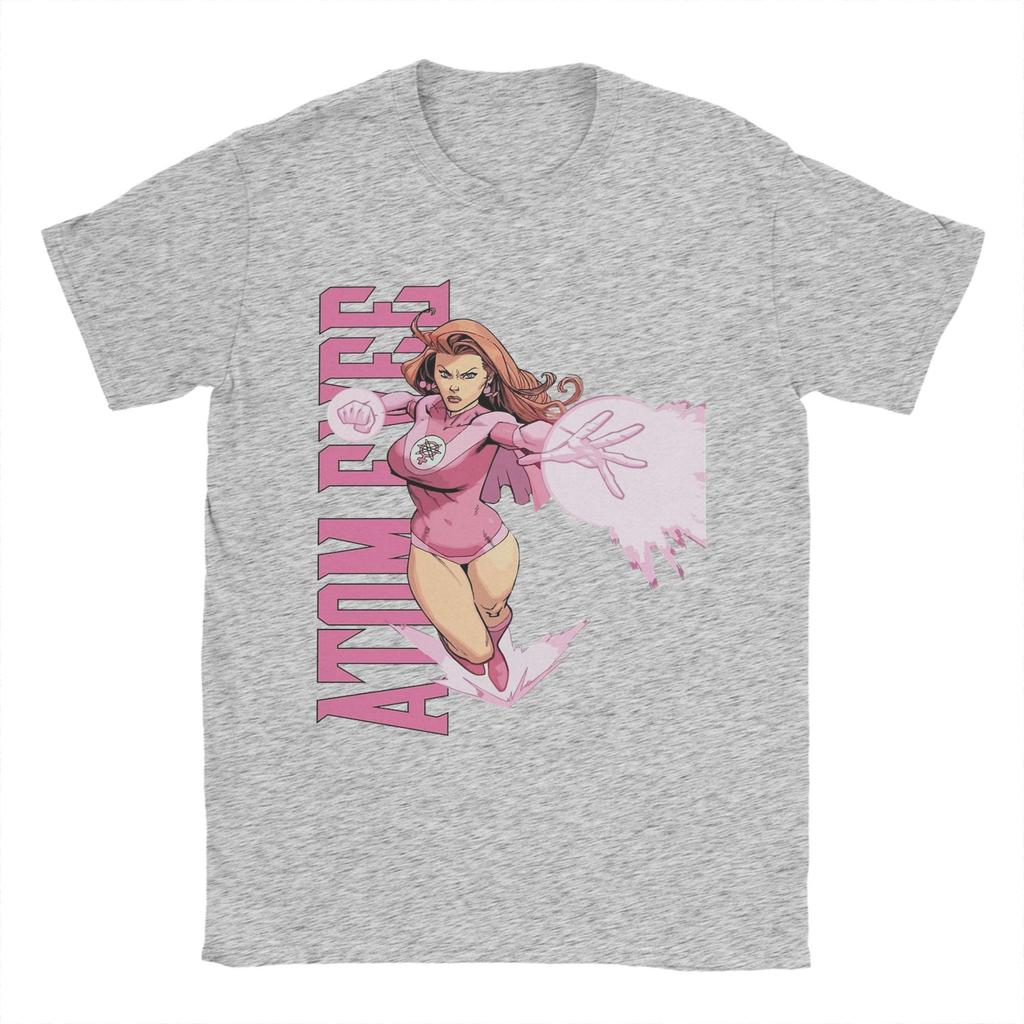 Humor Atom Eve Invincible Character T-Shirts for Men Round Collar Cotton T Shirts Thragg Short Sleeve Tee Shirt Plus Size Tops