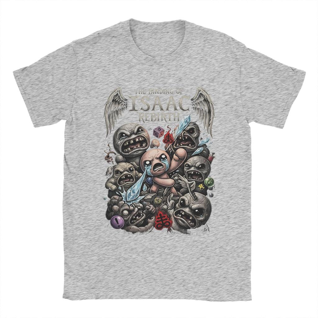 The Binding of Isaac Pixel Cotton T Shirt For Unisex Summer Vintage T Shirts Crewneck Hippie Tees Big Size Hot Sale Clothing