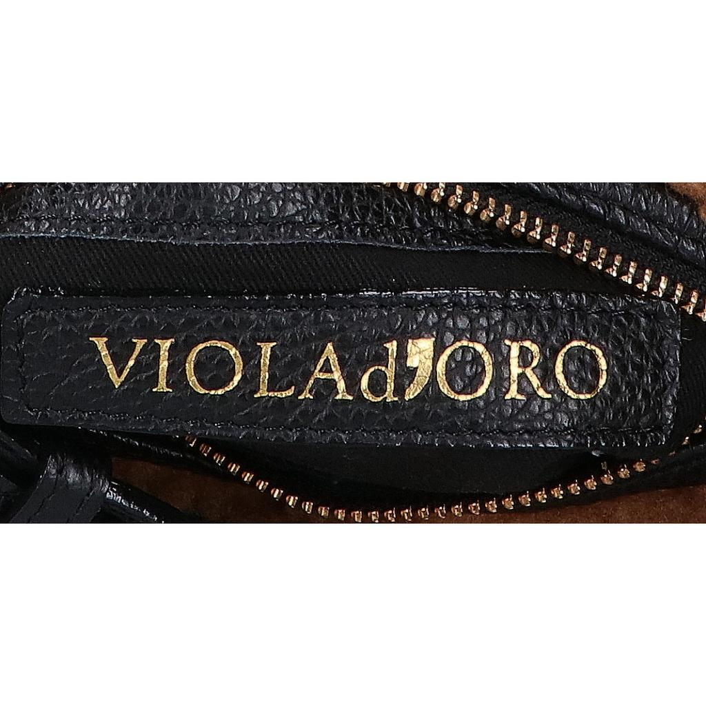 VIOLAd'ORO Brand New, Unused V-8770 Eco Fur Shoulder Bag Handbag BrownUsed