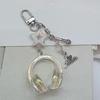 1PC Bag Charms Cute Ornament Y2K Bag Pendants DIY Accessories 3D Earphone Shape Candy Color Keychains Creative Multicolor