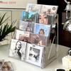 [HGS]5/7-layer CD Rack Multifunctional Transparent Counter Display Rack Album Display Rack Storage Rack For Records And Tape