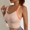 Women's Yoga Bra Vest with Removable Pads Shockproof Back Beauty Bra No Wires Sports Bras