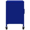 VidaXL Storage Cabinet Navy Blue 60x35x56 Cm Steel 336262