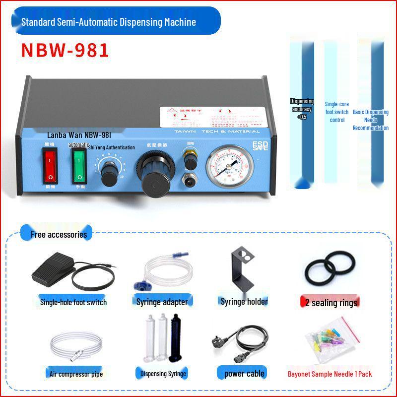 Automatic Potting & Drip Dispensing Machine with Manual Controller for UV Glue and Silicone