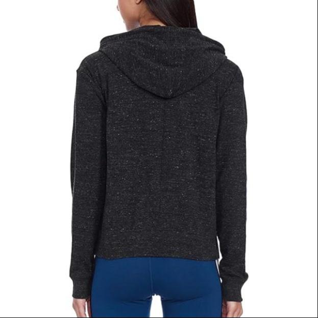 Nike Sweatshirts Women's Black Hooded Moderate Cardigan CJ1695-010