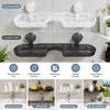 No Drill Washbasin Hanging Rack Waterproof Suction Cup Bathroom Holder  Bathroom
