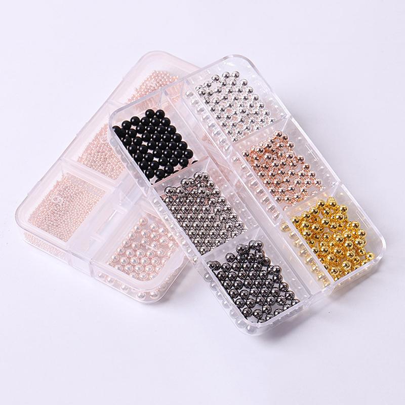 

3D Mini Steel Beads Nail Art Caviar Beads Nail Art Tools Diy Charms Manicure