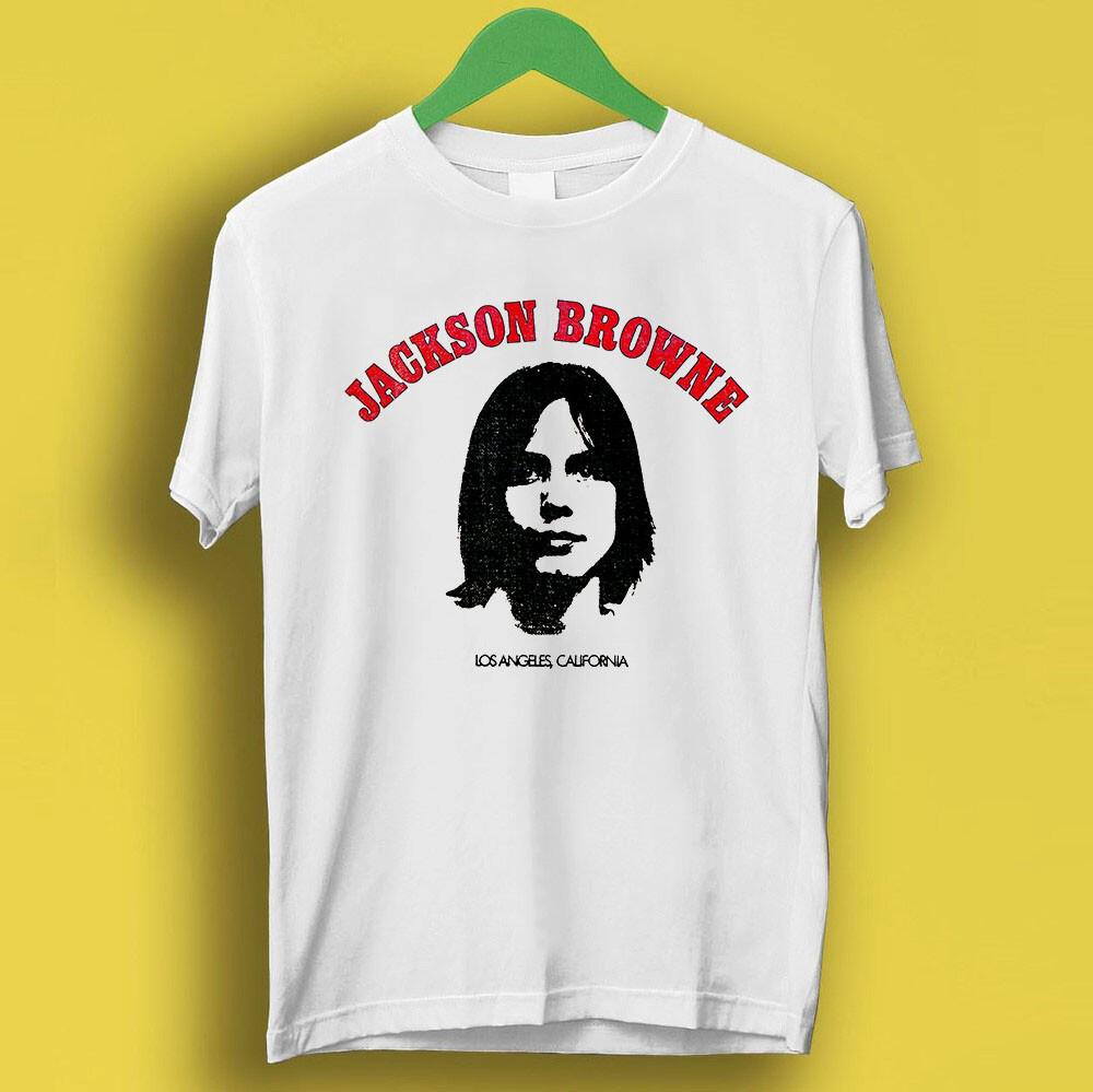 Jackson Browne Folk Rock Music Retro Cool Tee T Shirt P585