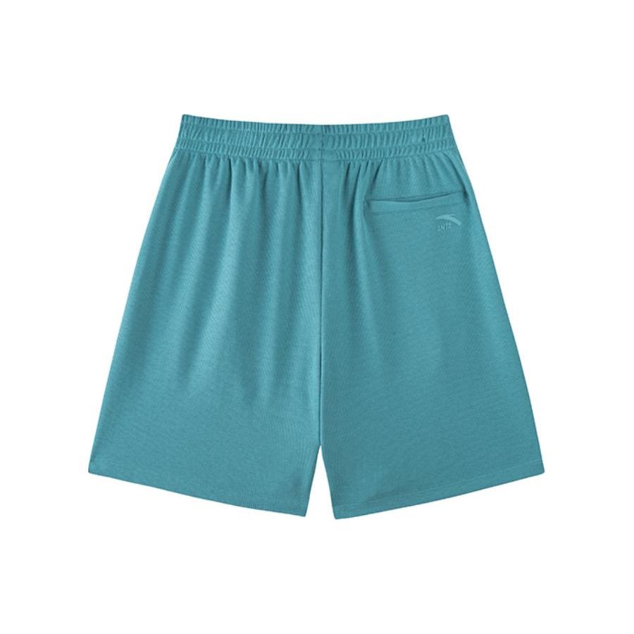 Anta Comfortable Versatile Mid-Rise Straight-Cut Casual Shorts Women Shorts Green 162428303-1