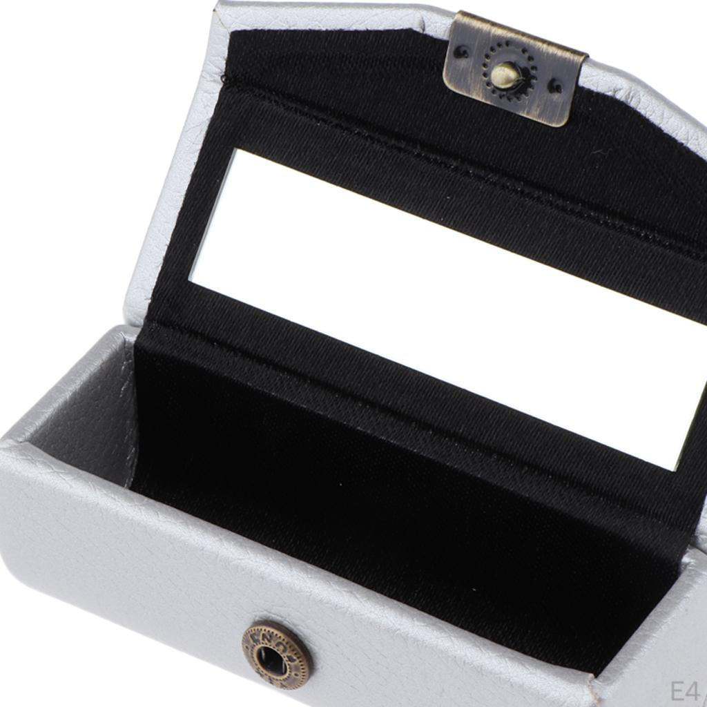 Case - Full Leather Wrap Multi-Purpose for Storing ,Small Jewelry, Earings,Eardrops,Signet, and