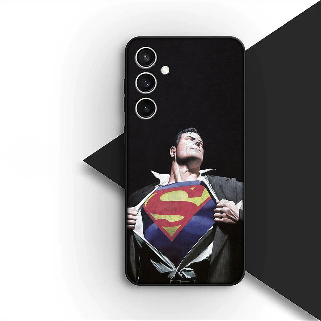 Cover for Samsung Galaxy S20 S22 S21 FE Ultra Plus A07 A17 A15 A16 A25 A57 A37 Casing Phone Case Supermans DC Movie Super Hero