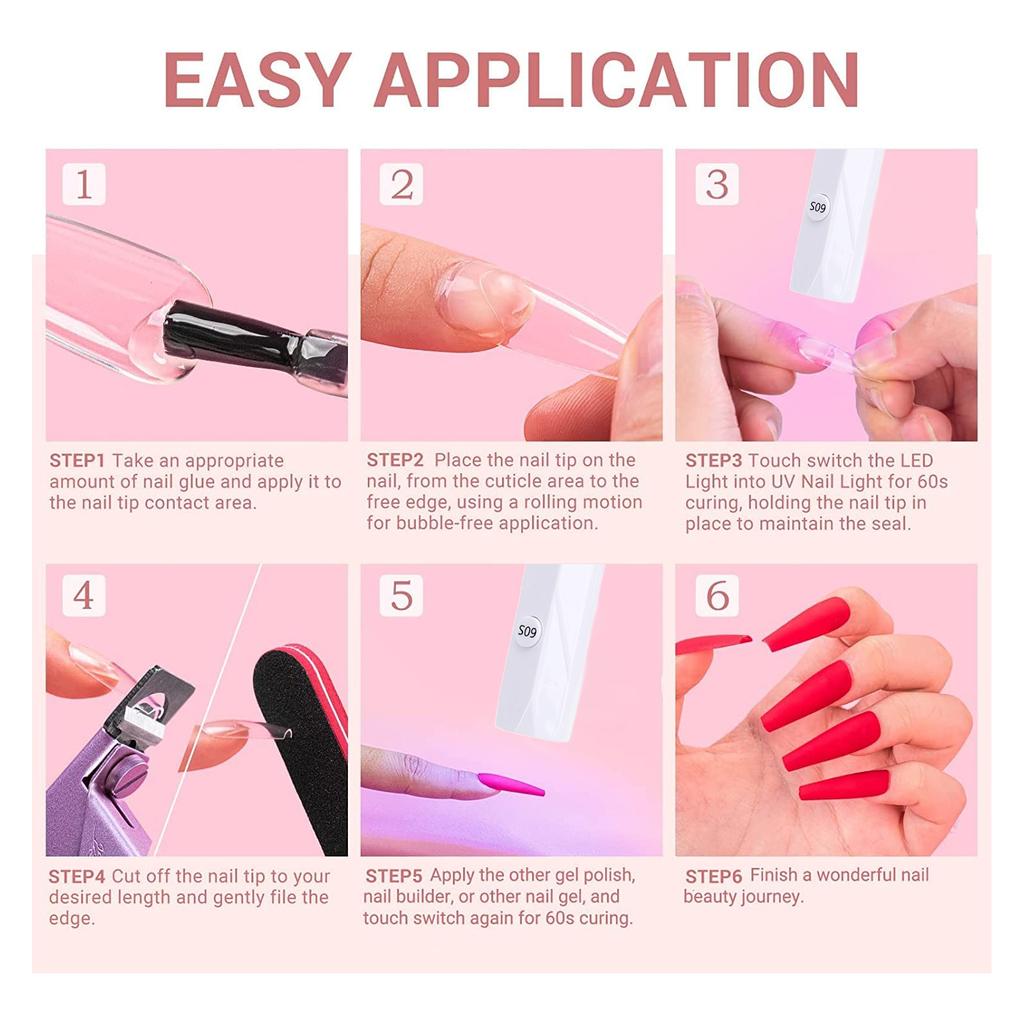 Portable Nail Lamp Rechargeable Magnetic Cordless Gooseneck UV Nail Dryer for Professional Home Use
