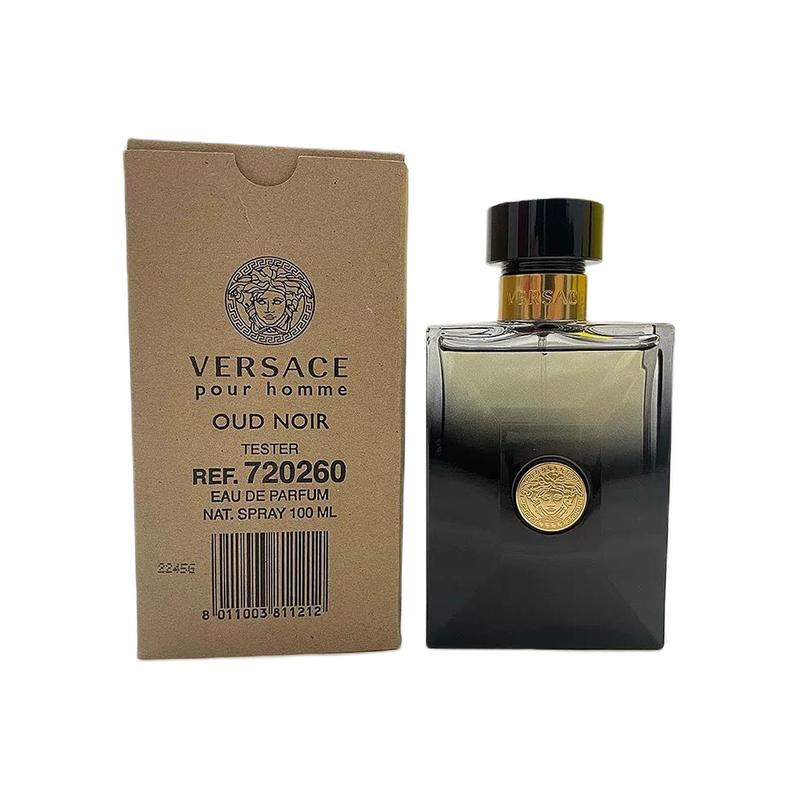 Versace Black Oud Men's Perfume Woody Oriental Fragrance EDP Birthday Gift for Boyfriend 1330480 1330480-100ml with Original Box