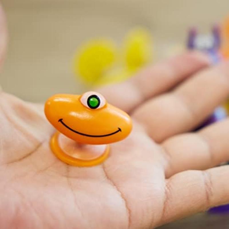 36 Jumping Monster Spring Toys Set - Kids Birthday Party Favors, Bouncing Alien Toys for Boys & Girls, Fun Children's Gifts