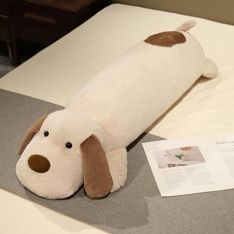 Dog throw pillow plush toy doll big dog doll cute children soothing rag doll girl gift