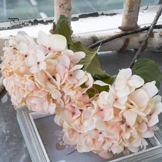 Künstliche Blume, lichtbeständig, simulierte Hortensie, realistische Kunstpflanze für Zuhause, Hochzeiten, Dekoration