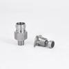 0.1/0.2/0.3 Mpa 1/4" NPT SUS304 Sanitary Adjustable Air Release Pressure Relief Safety Valve Exhaust Homebrew Compressor