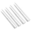 4 Pcs U Shaped Stakes Heavy Duty Stainless Steel Ground Pegs U Shape Rose Arch Ground Anchors for We